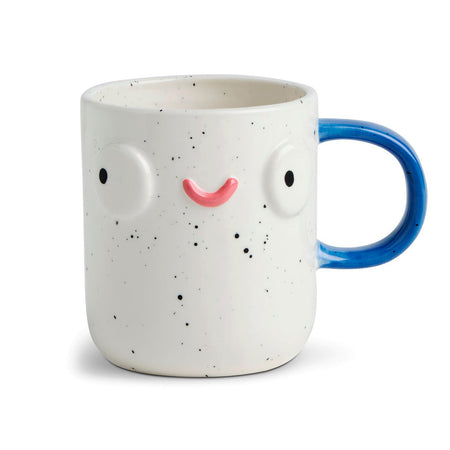 Ceramic Mug, 14oz, Carye Blue