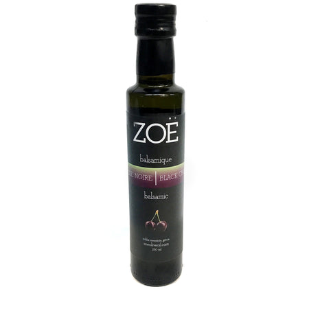 Zoe Olive Oil, Blk Cherry Infused Balsamic Vinegar