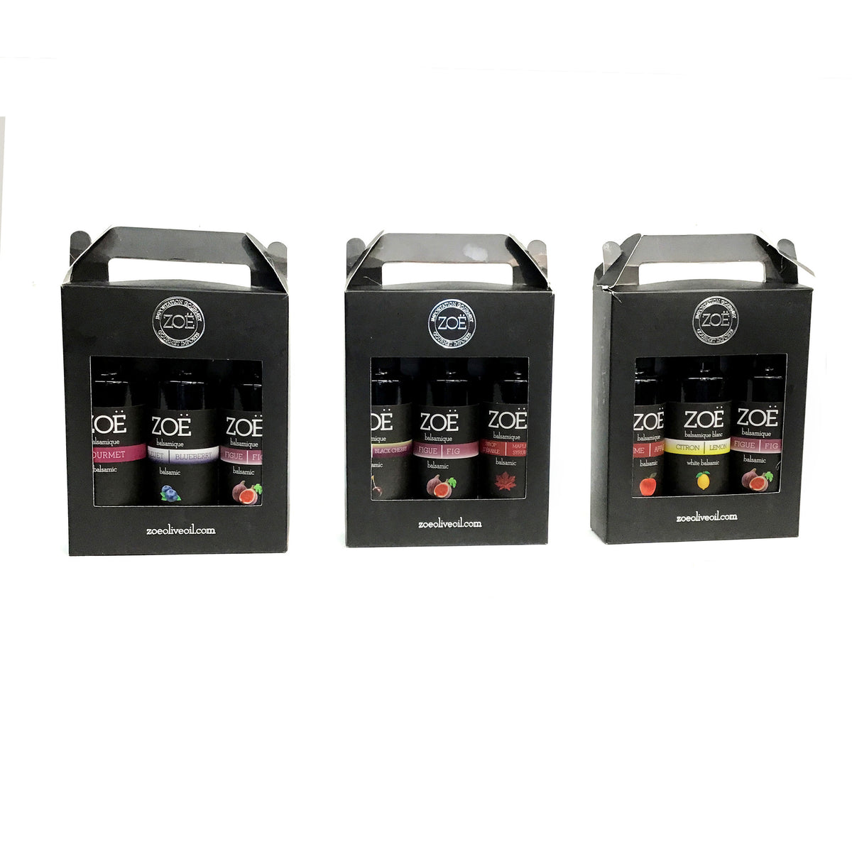 Zoe Olive Oil - Mini Trio - Balsamics