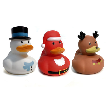 Bath Toy, Xmas Rubber Duck, Assorted