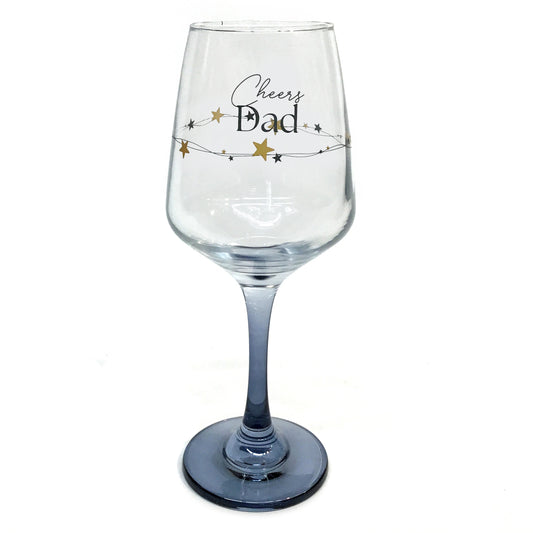 Wine Glass, Cheers Dad