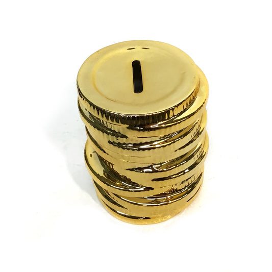 Bank, Gold Coin Stack