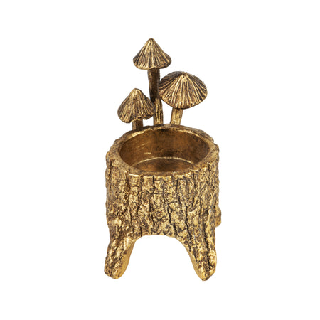 Decor, 3.5in, Mushroom, Bronze