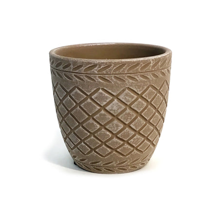 Pot, Large, Terracotta, Ant Taupe