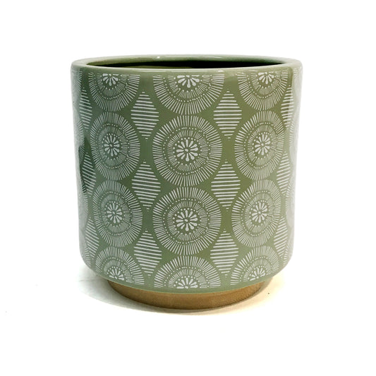 Pot, Stoneware, 6in, Rosa Sage