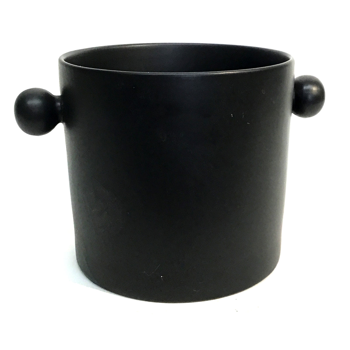 Pot, Ceramic, Large, Morgan, Black