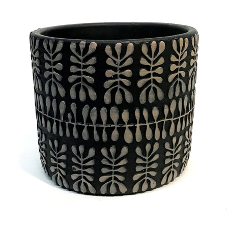 Pot, Cement, Large, Ballard Black