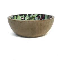 Load image into Gallery viewer, Mango Wood Bowl- Cherries Mini 4"
