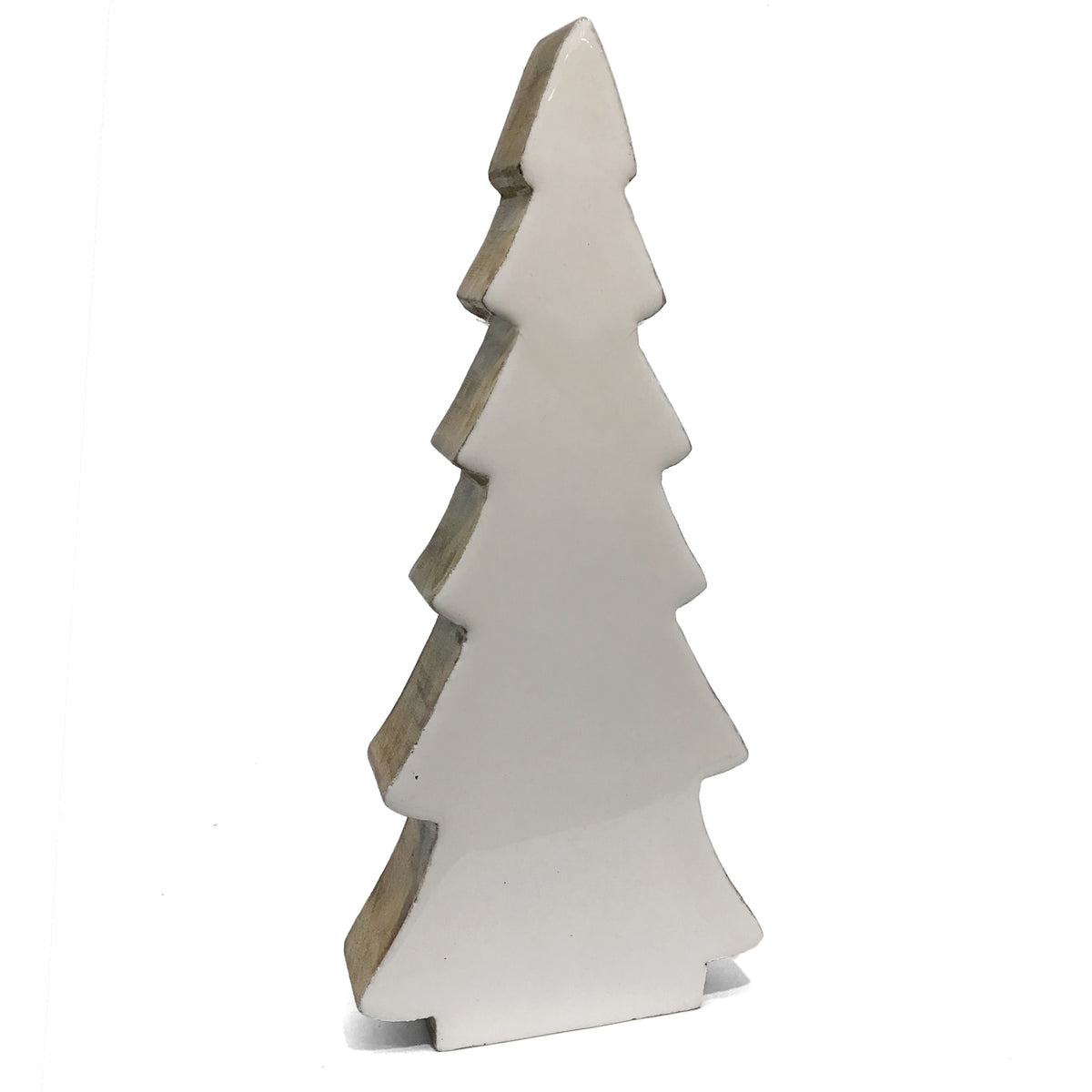 Mango Wood Standing Tree Tabletop Decor 12in