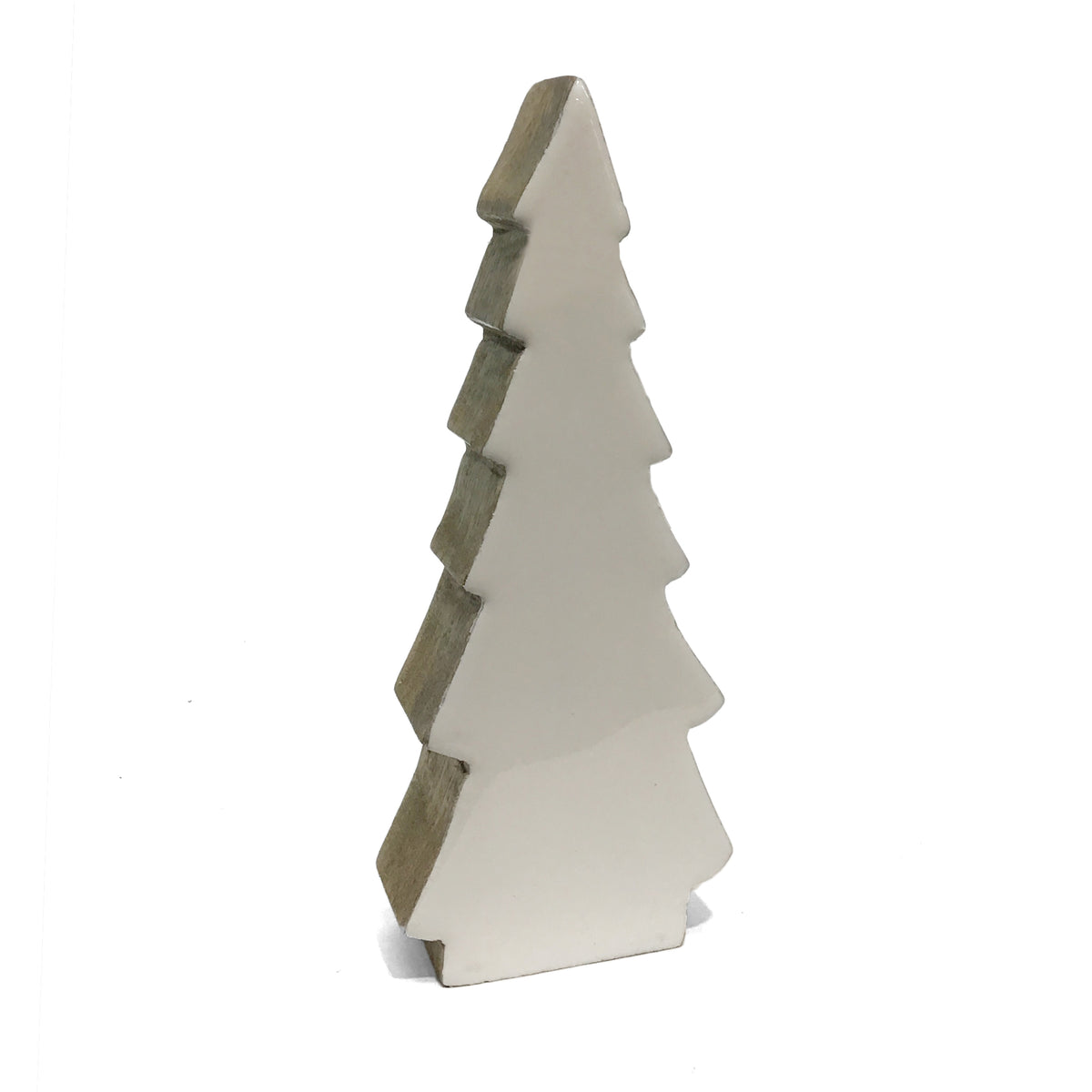Mango Wood Standing Tree Tabletop Decor 8in