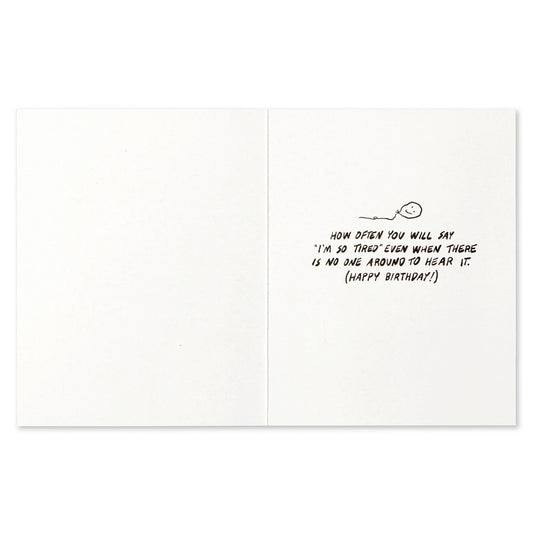 Greeting Card, Dont Tell You About