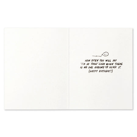 Greeting Card, Dont Tell You About