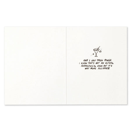 Greeting Card, Ask Me What My Sign Is