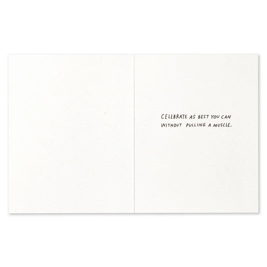 Greeting Card, Happy Birthday, Blue