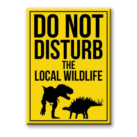 Magnet, Flat, Dinosaur, Do Not Disturb