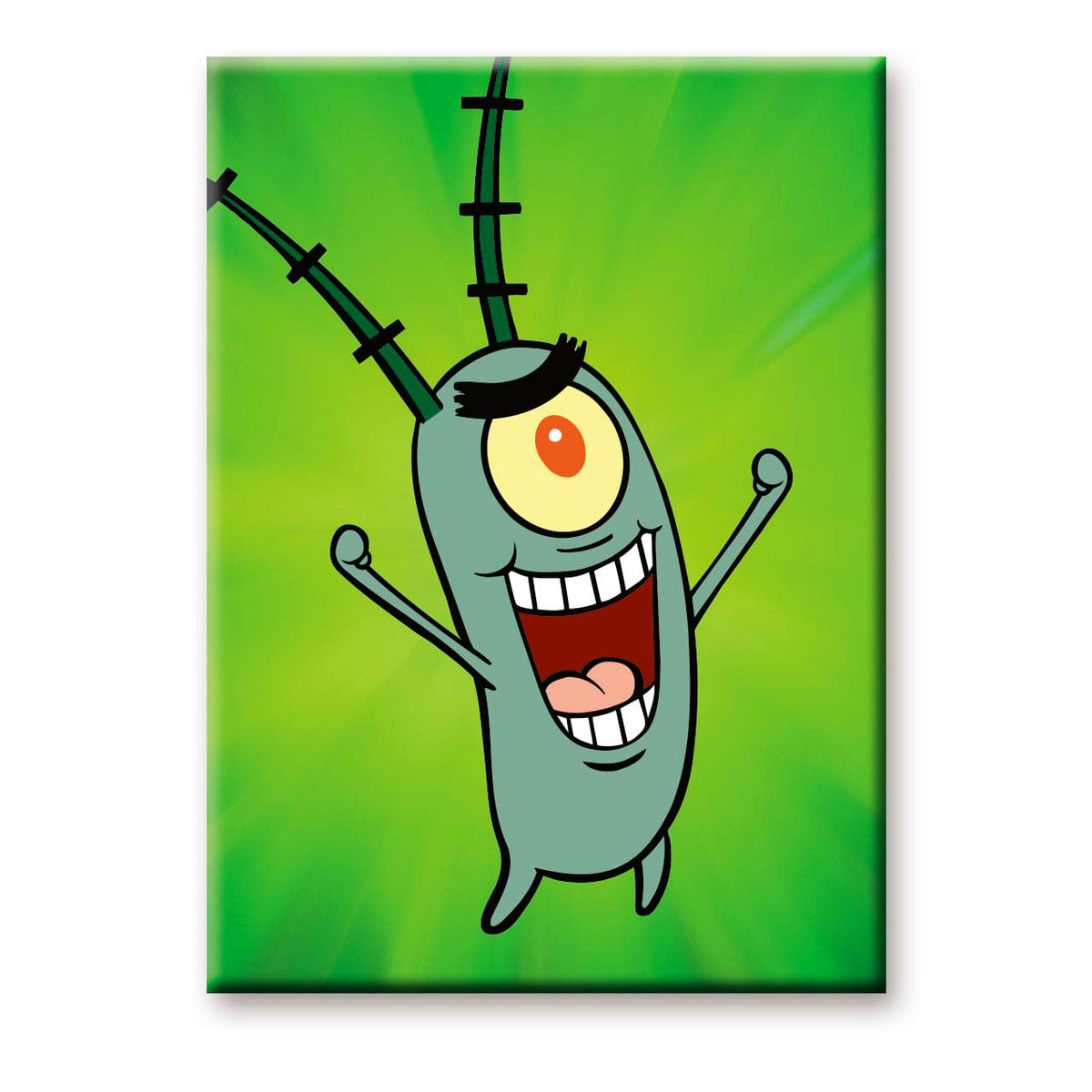 Magnet, Flat, SpongeBob, Planktons Rage