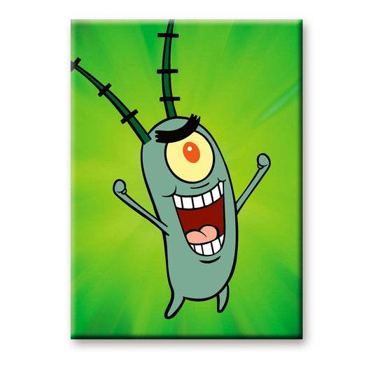 Magnet, Flat, SpongeBob, Planktons Rage