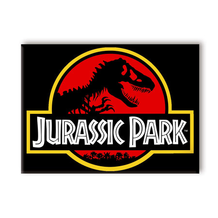 Magnet, Flat, Jurassic Park Logo