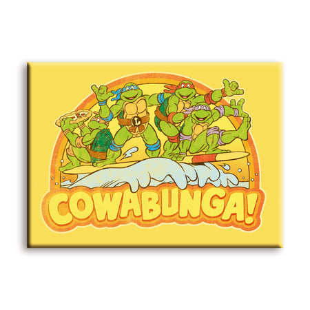Magnet, Flat, TMNT, Cowabunga