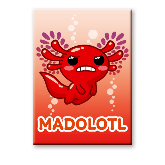 Magnet, Flat, Madolotl, Red