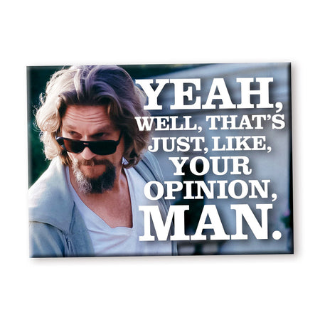 Magnet, Flat, Your Opinion, Man
