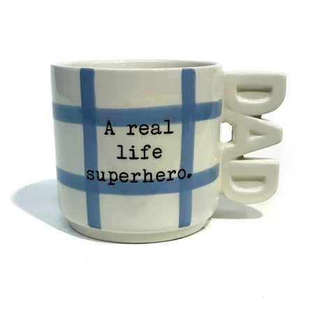 Dolomite Mug, 14oz, Superhero Dad