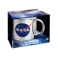 Metallic Ceramic Mug, 18oz, NASA
