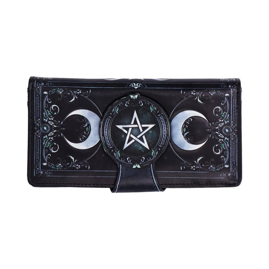 Embossed Wallet: Triple Moon