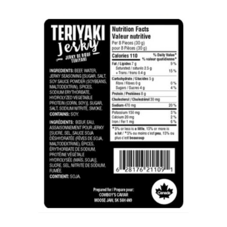 Cowboy's Caviar, Teriyaki, 80g