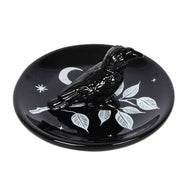 Ceramic Mystic Raven Trinket Dish