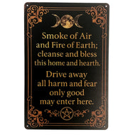 Wall Sign, Metal, House Blessing