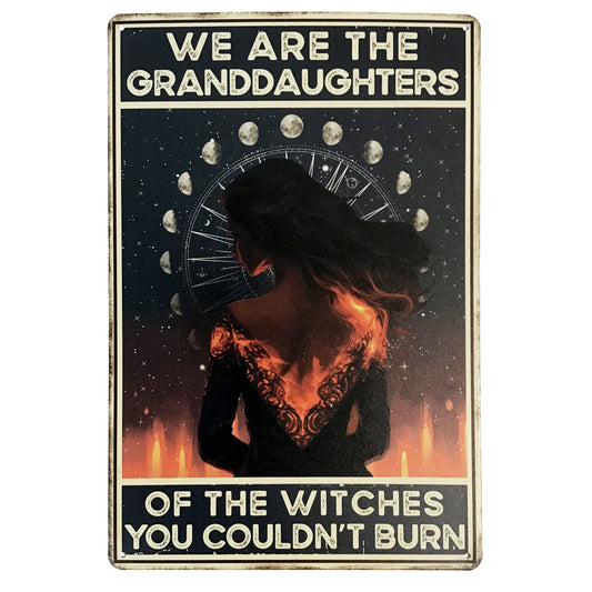 Wall Plaque, Metal, Granddaughters