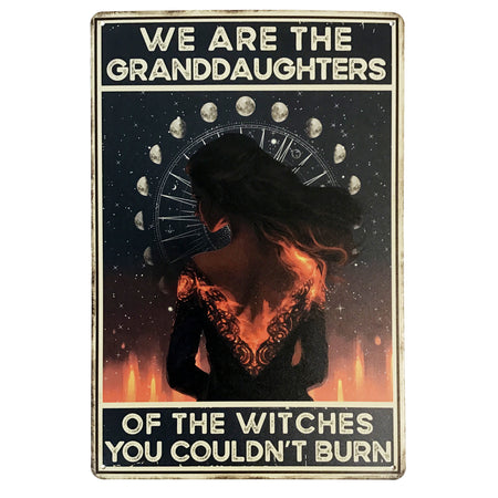 Wall Plaque, Metal, Granddaughters