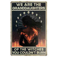 Wall Plaque, Metal, Granddaughters