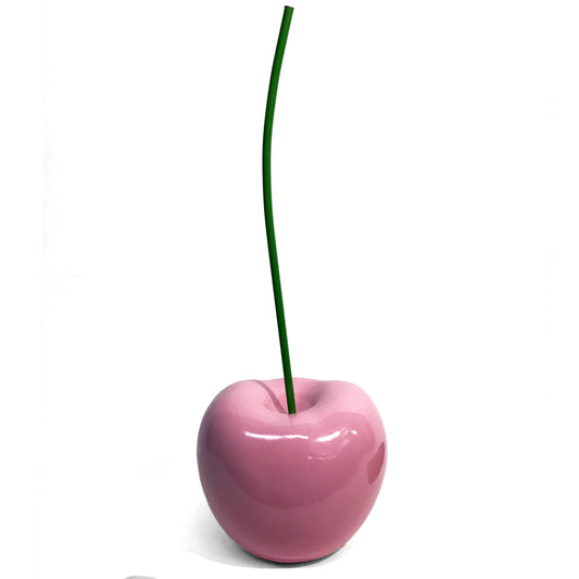 Decor, Metal & Resin Pink Cherry