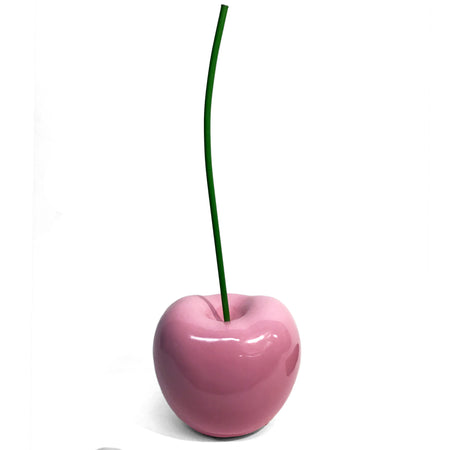 Decor, Metal & Resin Pink Cherry