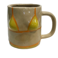 Stoneware Mug, 12oz, Bikini, 6 Assorted
