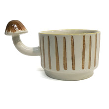 Load image into Gallery viewer, Stoneware Mug, 10oz, Stackable Shrooms4 Assorted
