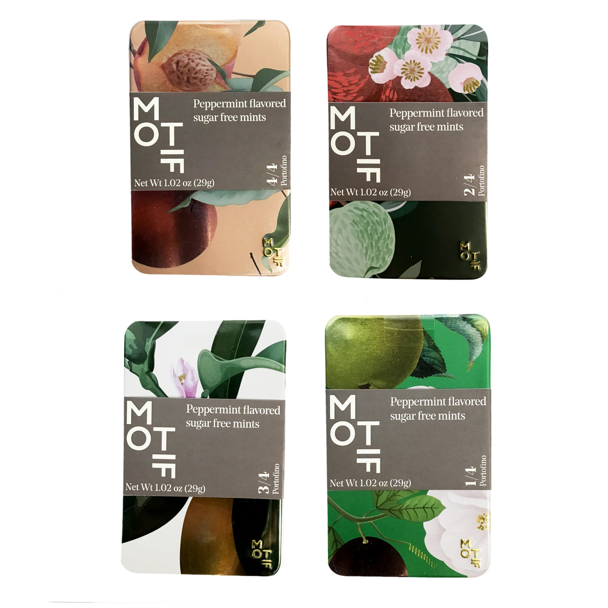 Mints, Tin, Portofino, 4 Assorted