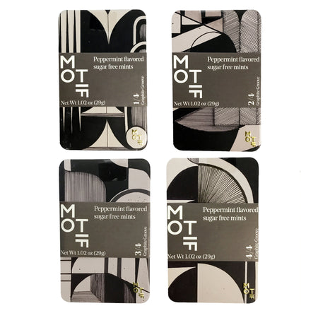Mints, Tin, Graphite Groove, 4 Assorted