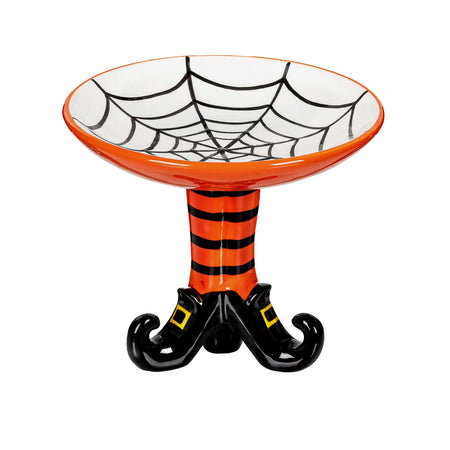 Ceramic Serving Dish, Witch Legs