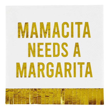 Cocktail Napkins, Mamacita Needs A Margarita