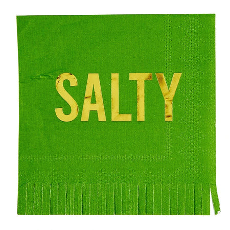 Cocktail Napkins, Salty