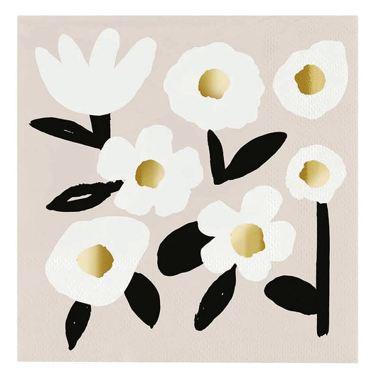 Cocktail Napkins, Blush Flower