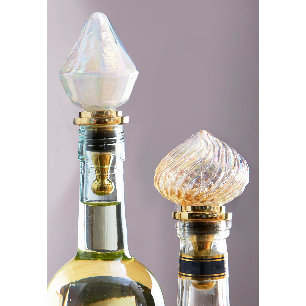 Assorted Glass Bottle Stopper