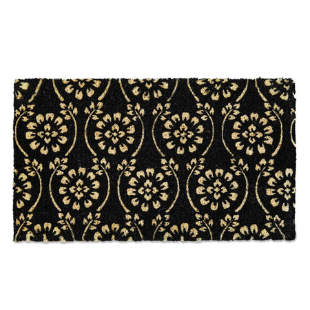 Coir Door Mat, Floral Vine