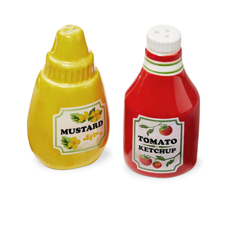 Salt & Pepper Shakers, Ketchup & Mustard