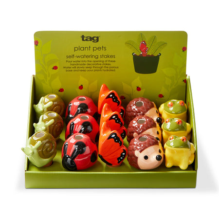 Terracotta Watering Stake, Garden Pets