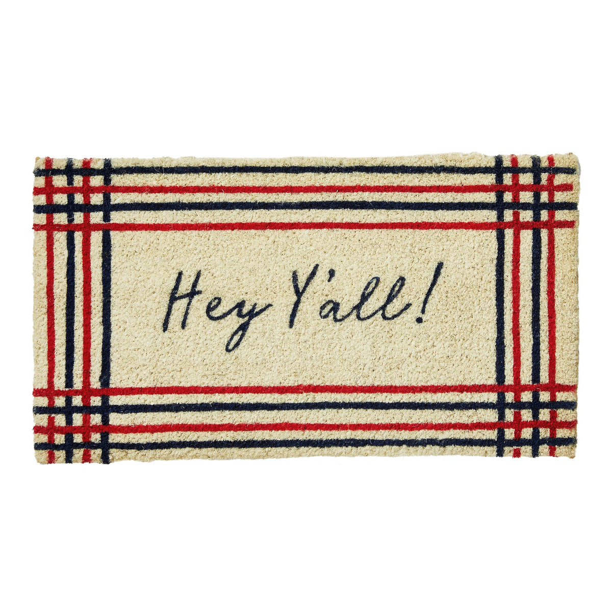Coir Door Mat, Hey Yall