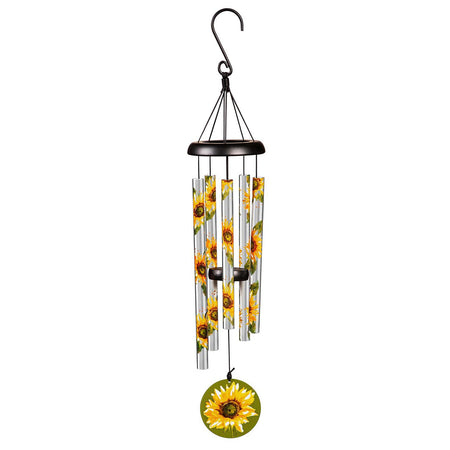 Wind Chimes, 27in, Sunflower Print
